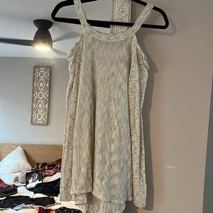 Off Shoulder Linen Shirt